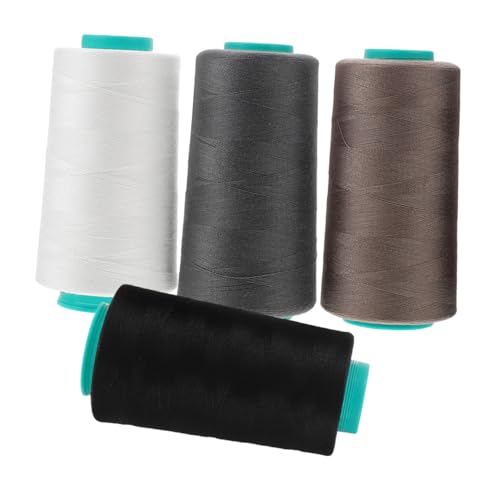 DOITOOL 4 Rollen Nähmaschinenfaden dicker Nähfaden Stickgarn zum Nähen Naehstiche Faden zum Nähen Nähgarn zum Nähen von Hand Overlock-Nähgarn Garnset für Nähmaschinen Quiltfaden Polyester DOITOOL 4 Rollen Nähmaschinenfaden dicker Nähfaden Stickgarn zum Nähen Naehstiche Faden zum Nähen Nähgarn zum Nähen von Hand Overlock-Nähgarn Garnset für Nähmaschinen Quiltfaden Polyester von DOITOOL