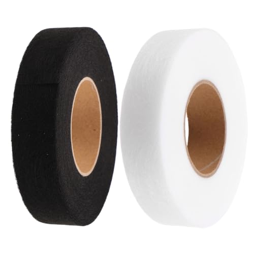 DOITOOL 4 Rollen Non Woven Fusible Tape Doppelseitiges Bügelband Dünn Leicht Hitzeaktiviert für Stoffreparaturen Nähen DIY Kleidung Gardinen Vielseitig Waschbar DOITOOL 4 Rollen Non Woven Fusible Tape Doppelseitiges Bügelband Dünn Leicht Hitzeaktiviert für Stoffreparaturen Nähen DIY Kleidung Gardinen Vielseitig Waschbar von DOITOOL
