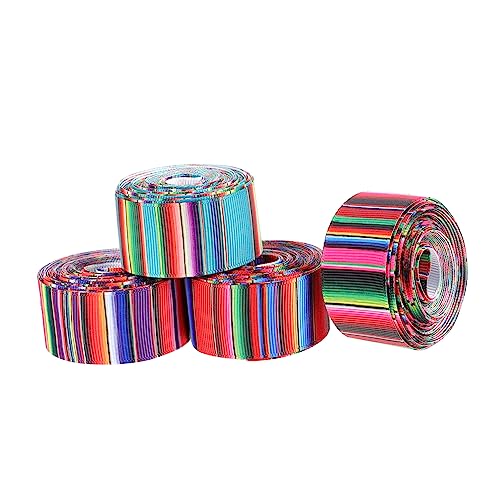 DOITOOL 4 Rollen Polyester Grosgrainband mit Farbverlauf Yards Robust Dekoband für Geschenkverpackung Partydeko und Bastelbedarf Langlebig und Farbecht Vielseitig Einsetzbar DOITOOL 4 Rollen Polyester Grosgrainband mit Farbverlauf Yards Robust Dekoband für Geschenkverpackung Partydeko und Bastelbedarf Langlebig und Farbecht Vielseitig Einsetzbar von DOITOOL
