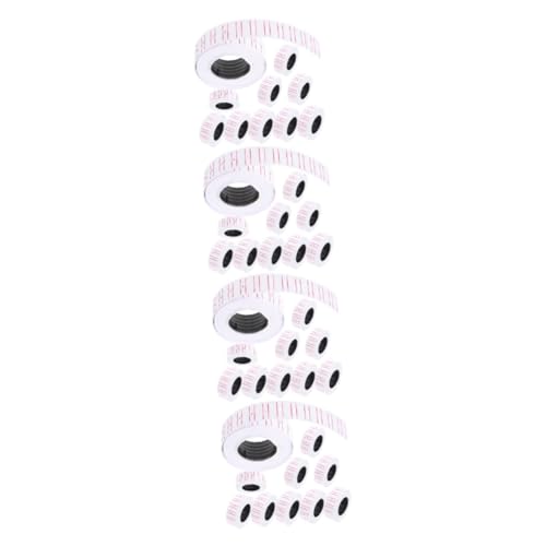 DOITOOL 4 Rollen Preisaufkleber Selbstklebend Etikettenpapier für Genaue Preisauszeichnung für Geschäfte Supermärkte und Veranstaltungen Hochwertige Verarbeitung Einfache Anwendung DOITOOL 4 Rollen Preisaufkleber Selbstklebend Etikettenpapier für Genaue Preisauszeichnung für Geschäfte Supermärkte und Veranstaltungen Hochwertige Verarbeitung Einfache Anwendung von DOITOOL
