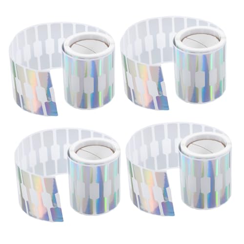 DOITOOL 4 Rollen Schmuck Preisschilder Selbstklebende Kraftpapier Etiketten Wasserfest Wiederablösbar Für Halsketten Armbänder Schmuckladen Organisation Und Verpackung DOITOOL 4 Rollen Schmuck Preisschilder Selbstklebende Kraftpapier Etiketten Wasserfest Wiederablösbar Für Halsketten Armbänder Schmuckladen Organisation Und Verpackung von DOITOOL