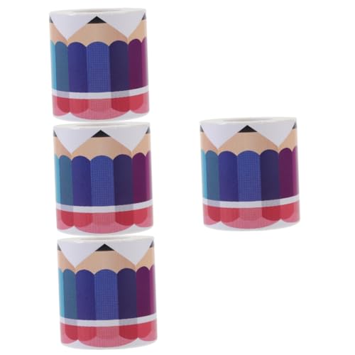 DOITOOL 4 Rollen Stylisches Randpapier für Pinnwände Selbstklebendes Dekorationspapier für Tafelrand Diy Bordüren für Klassenzimmer und Einfach Anzubringen und Vielseitig Einsetzbar DOITOOL 4 Rollen Stylisches Randpapier für Pinnwände Selbstklebendes Dekorationspapier für Tafelrand Diy Bordüren für Klassenzimmer und Einfach Anzubringen und Vielseitig Einsetzbar von DOITOOL