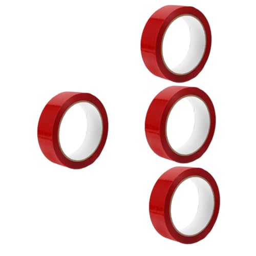 DOITOOL 4 Rollen Tamper Evident Tape Sicherheits Klebeband mit Voidopen Funktion Effektiver Schutz Diebstahl und Manipulation für Sicheres Verpacken von Paketen von DOITOOL