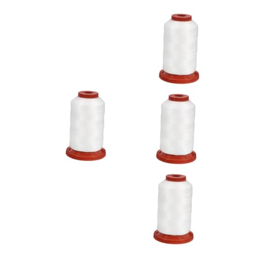 DOITOOL 4 Rollen Wasserlösliche Schnur Stickerei Nähgarn Schwarz Material Nähen Stickgarn für den täglichen Gebrauch wasserlöslicher Faden zum Quilten Stickfaden DIY-Quiltgarn Vinylon Weiß DOITOOL 4 Rollen Wasserlösliche Schnur Stickerei Nähgarn Schwarz Material Nähen Stickgarn für den täglichen Gebrauch wasserlöslicher Faden zum Quilten Stickfaden DIY-Quiltgarn Vinylon Weiß von DOITOOL