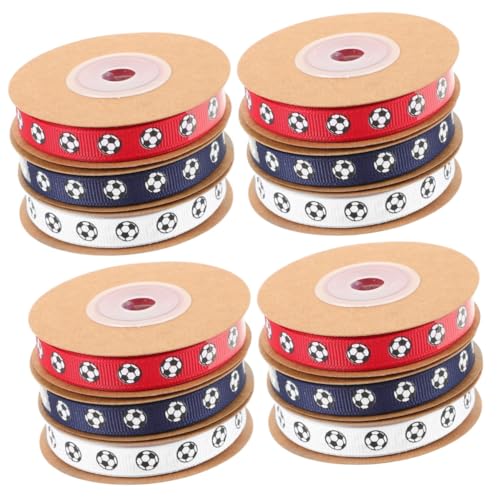 DOITOOL 4 Sätze Abschlussgeschenkkrawatte Band Für Die Party Diy -band Verpackungsband Dekorative Bänder Paketband Sport Thematisches Band Geschenkband Banddekoration Stoff 3 Rollen * 4 DOITOOL 4 Sätze Abschlussgeschenkkrawatte Band Für Die Party Diy -band Verpackungsband Dekorative Bänder Paketband Sport Thematisches Band Geschenkband Banddekoration Stoff 3 Rollen * 4 von DOITOOL