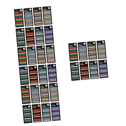 DOITOOL 4 Sätze Aufkleber Klein Hervorhebungsstreifen Für Bücher Seitenmarkierungen Farbig Schreibtisch Buntes Etikett Klebezettel Für Lesezeichen Etikettmarker Das Haustier 8 Blätter * 4 DOITOOL 4 Sätze Aufkleber Klein Hervorhebungsstreifen Für Bücher Seitenmarkierungen Farbig Schreibtisch Buntes Etikett Klebezettel Für Lesezeichen Etikettmarker Das Haustier 8 Blätter * 4 von DOITOOL