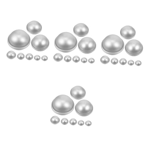 DOITOOL 4 Sätze Backform Badeformen Salz Schimmel Handwerkliche Herstellung Von Formen Badekugel-form Form Für Badesalzkugeln Form Für Badekugeln Silber Aluminiumlegierung 16 Stück * 4 DOITOOL 4 Sätze Backform Badeformen Salz Schimmel Handwerkliche Herstellung Von Formen Badekugel-form Form Für Badesalzkugeln Form Für Badekugeln Silber Aluminiumlegierung 16 Stück * 4 von DOITOOL