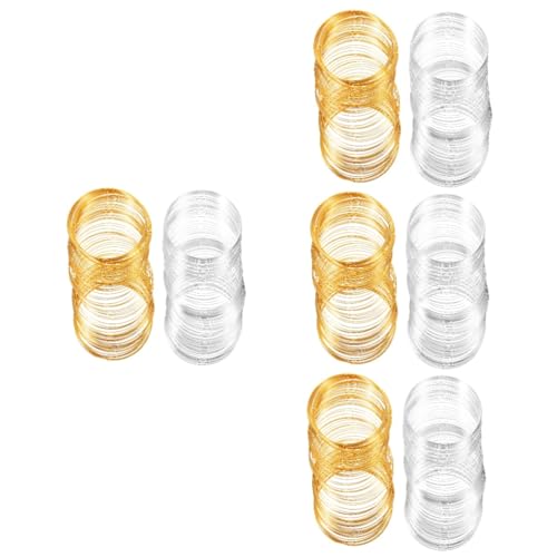 DOITOOL 4 Sätze Bead Draht Für Diy Schmuck Biegsamer Schmuckdraht Für Bastelprojekte Teilig 2 Rollen * 4 von DOITOOL