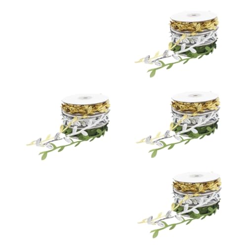 DOITOOL 4 Sätze Blattdesign Dekorationsbänder Geschenkverpackungsbänder Für Diy Partys Und Herbstdekorationen Für Und Bastelprojekte 3 Rollen * 4 DOITOOL 4 Sätze Blattdesign Dekorationsbänder Geschenkverpackungsbänder Für Diy Partys Und Herbstdekorationen Für Und Bastelprojekte 3 Rollen * 4 von DOITOOL