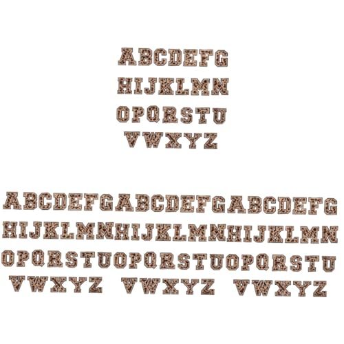 DOITOOL 4 Sätze Buchstaben-patch Flicken Für Bekleidung Patch-briefe Brief Patch Wärmeübertragung Buchstaben Kleine Flecken Stickbuchstaben Aufbügeln Flanell Hellbraun 26 Stücke * 4 DOITOOL 4 Sätze Buchstaben-patch Flicken Für Bekleidung Patch-briefe Brief Patch Wärmeübertragung Buchstaben Kleine Flecken Stickbuchstaben Aufbügeln Flanell Hellbraun 26 Stücke * 4 von DOITOOL