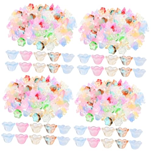 DOITOOL 4 Sätze Diy Blumenperlen Ästhetische Glasperlen Für Schmuckherstellung Bastelzubehör Für Armbänder Und Blütencharms Für Projekte 100 Stück * 4 DOITOOL 4 Sätze Diy Blumenperlen Ästhetische Glasperlen Für Schmuckherstellung Bastelzubehör Für Armbänder Und Blütencharms Für Projekte 100 Stück * 4 von DOITOOL