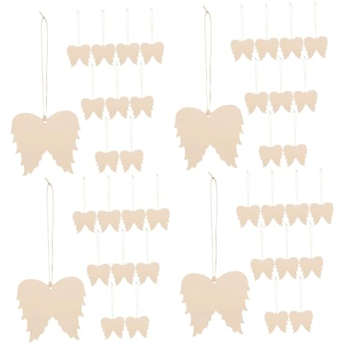 DOITOOL 4 Sätze Engelsflügel Anhänger Materialien hängend Party schmucklos Form bemalbare Ornamente leere Ornamente Holzhandwerksschmuck Flügel Dekorationen Flügeldekoration hölzern DOITOOL 4 Sätze Engelsflügel Anhänger Materialien hängend Party schmucklos Form bemalbare Ornamente leere Ornamente Holzhandwerksschmuck Flügel Dekorationen Flügeldekoration hölzern von DOITOOL