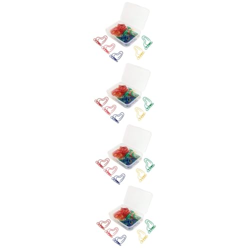 DOITOOL 4 Sätze Geformte Büroklammer Kleine Büroklammern Kleine Klammern Papierverschlüsse Büroklammer Mit Füßen Büroklammer Niedliche Beschichtete Büroklammern 30 Stück * 4 DOITOOL 4 Sätze Geformte Büroklammer Kleine Büroklammern Kleine Klammern Papierverschlüsse Büroklammer Mit Füßen Büroklammer Niedliche Beschichtete Büroklammern 30 Stück * 4 von DOITOOL