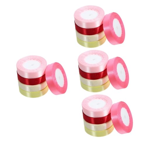 DOITOOL 4 Sätze Geschenkbänder Dekorationsband Farben Vielseitiges Verpackungsband Für Bastelarbeiten Und Dekorationen Hochwertiges Langlebig Und Sicher 5 Rollen * 4 DOITOOL 4 Sätze Geschenkbänder Dekorationsband Farben Vielseitiges Verpackungsband Für Bastelarbeiten Und Dekorationen Hochwertiges Langlebig Und Sicher 5 Rollen * 4 von DOITOOL