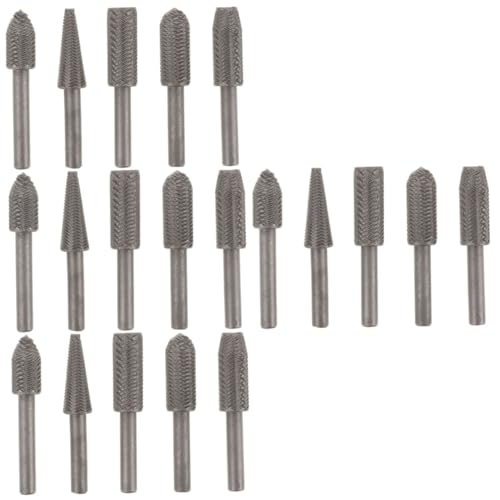 DOITOOL 4 Sätze Gravurdateien Holzbearbeitung Mahlen Stahlfräser-set Stahlgravurbohrer Gravieren Schnitzbits Rotary Burr Bits Geformt Werkzeug 45 Stahl Black 5 Stücke * 4 DOITOOL 4 Sätze Gravurdateien Holzbearbeitung Mahlen Stahlfräser-set Stahlgravurbohrer Gravieren Schnitzbits Rotary Burr Bits Geformt Werkzeug 45 Stahl Black 5 Stücke * 4 von DOITOOL