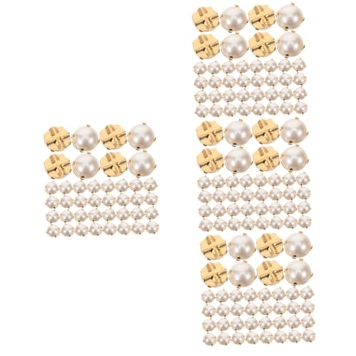 DOITOOL 4 Sätze Halbkugelige Perlen Mit Kreuzkrallen Design Aufnähbare Perlen Für Diy Bekleidungsaccessoires Glitzerperlen Für Projekte Hochzeiten Und Besondere Anlässe 200 Stück * 4 DOITOOL 4 Sätze Halbkugelige Perlen Mit Kreuzkrallen Design Aufnähbare Perlen Für Diy Bekleidungsaccessoires Glitzerperlen Für Projekte Hochzeiten Und Besondere Anlässe 200 Stück * 4 von DOITOOL