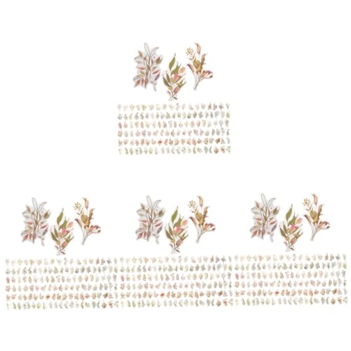 DOITOOL 4 Sätze Holografische Pflanzenaufkleber Scrapbook Aufkleber Für Diy Bastelprojekte Für Dekoration Von Alben Notizbüchern Und Kalendern 240 Stück * 4 DOITOOL 4 Sätze Holografische Pflanzenaufkleber Scrapbook Aufkleber Für Diy Bastelprojekte Für Dekoration Von Alben Notizbüchern Und Kalendern 240 Stück * 4 von DOITOOL