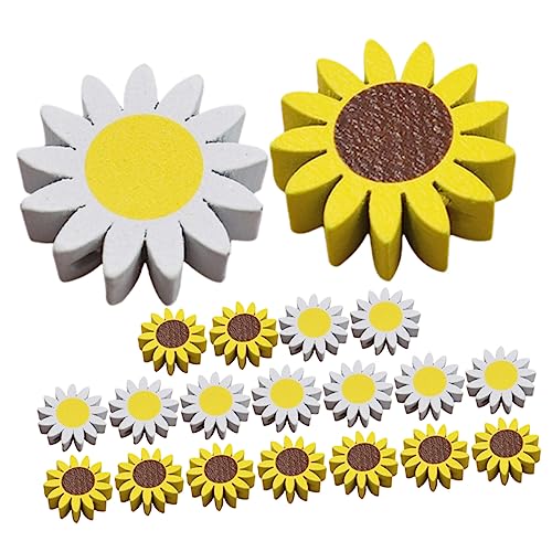 DOITOOL 4 Sätze Holzperlen Diy Holzblütenperlen Für Bastelarbeiten Natürliche Dekorative Perlen Für Kränze Und Wohnkultur Nordic Style Dekoration 20 Stück * 4 DOITOOL 4 Sätze Holzperlen Diy Holzblütenperlen Für Bastelarbeiten Natürliche Dekorative Perlen Für Kränze Und Wohnkultur Nordic Style Dekoration 20 Stück * 4 von DOITOOL