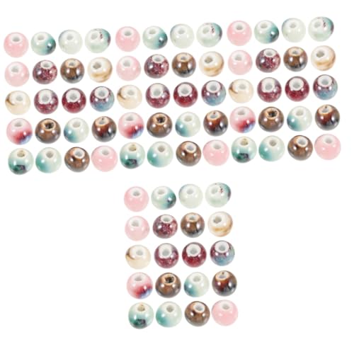DOITOOL 4 Sätze Keramikperlenschmuck Fälschung Handwerk Armbandperlen Herstellung Bausätze Kleine Keramikperlen Abstandsperlen Schüttgüter Bastelperle Runde Keramikperle 20 Stück * 4 DOITOOL 4 Sätze Keramikperlenschmuck Fälschung Handwerk Armbandperlen Herstellung Bausätze Kleine Keramikperlen Abstandsperlen Schüttgüter Bastelperle Runde Keramikperle 20 Stück * 4 von DOITOOL