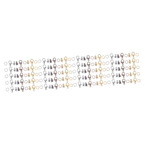 DOITOOL 4 Sätze Kettenverschlüsse Biegeringe Rotkupfer für Armbänder Schlüsselanhänger Bastelbedarf DOITOOL 4 Sätze Kettenverschlüsse Biegeringe Rotkupfer für Armbänder Schlüsselanhänger Bastelbedarf von DOITOOL