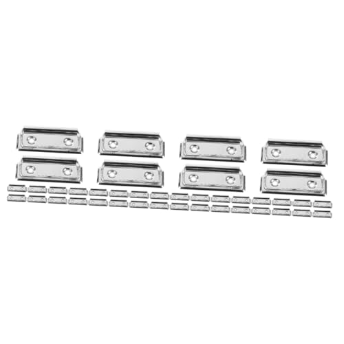 DOITOOL 4 Sätze Klemmbrett Clips Aus Metall Robuste Schreibplattenklemmen Für Büro Und Schule Organisieren Von Dokumenten Und Berichten 10 Stück * 4 von DOITOOL
