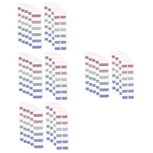 DOITOOL 4 Sätze Kreative Haftnotizen Beschreibbare Index Tabs Mittelgroß Büro und Schule Leicht und Tragbar zur Seitenmarkierung und Dokumentenorganisation von DOITOOL