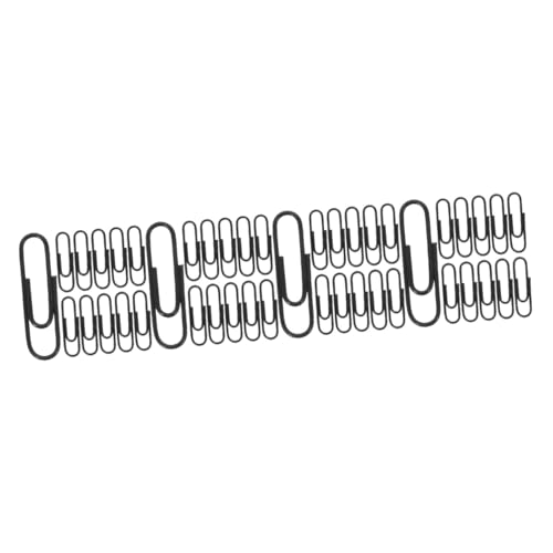 DOITOOL 4 Sätze Kreatives von Büroklammern aus Metall Kleine und Stabile Paper Clips für Dokumente für Bürobedarf und Schule Teiliges von DOITOOL