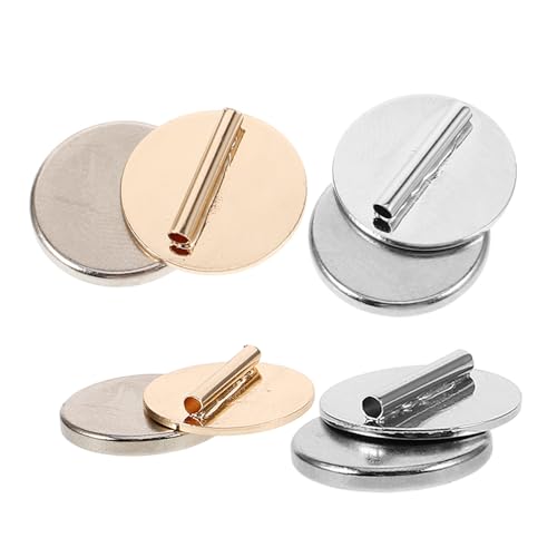DOITOOL 4 Sätze Magnetische Broschenverschluss Broschenkonverter Metall Broschenhalter Für Kleidung Einfach Zu Verwenden Tragbar Und Langlebig 4 Paare * 4 DOITOOL 4 Sätze Magnetische Broschenverschluss Broschenkonverter Metall Broschenhalter Für Kleidung Einfach Zu Verwenden Tragbar Und Langlebig 4 Paare * 4 von DOITOOL