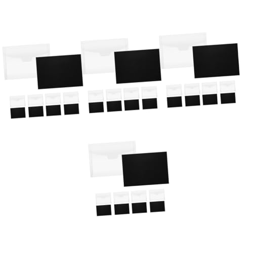 DOITOOL 4 Sätze Magnetische Stanzformen Aufbewahrungstaschen Softmagnet Aufbewahrungsbeutel für Schneidemodelle zur Organisation und Sicheren Lagerung von Stanzformen und Sammlerstücken von DOITOOL