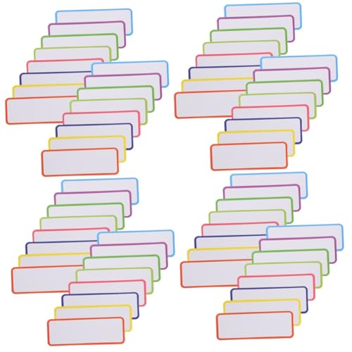 DOITOOL 4 Sätze Magnetische Teilig Flexible Beschreibbare Magnet Tags Für Whiteboards Kühlschränke Und Magnettafeln Einfach Zu Beschriften Mit Abwischbaren Marker Für 54 Stück * 4 DOITOOL 4 Sätze Magnetische Teilig Flexible Beschreibbare Magnet Tags Für Whiteboards Kühlschränke Und Magnettafeln Einfach Zu Beschriften Mit Abwischbaren Marker Für 54 Stück * 4 von DOITOOL