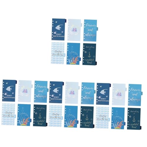DOITOOL 4 Sätze Nachfüllpapier Trennblätter Im Stil Ringbuch Trennblätter Für Notizbuch Und Planner Langlebig Und Praktisch Für Schule Und Organisation 6 Stück * 4 DOITOOL 4 Sätze Nachfüllpapier Trennblätter Im Stil Ringbuch Trennblätter Für Notizbuch Und Planner Langlebig Und Praktisch Für Schule Und Organisation 6 Stück * 4 von DOITOOL