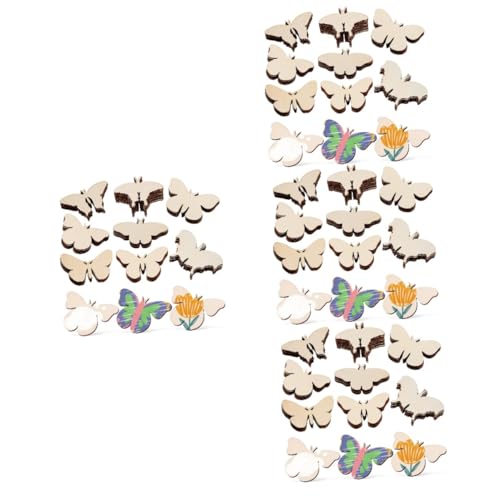 DOITOOL 4 Sätze Schmetterling Aus Holz Objekte Schmetterling Geburtstagsdekoration Lieferungen Pinnwand Dekorationen Die Zubehör Basteln Holzscheiben Hölzern 54 Stück * 4 DOITOOL 4 Sätze Schmetterling Aus Holz Objekte Schmetterling Geburtstagsdekoration Lieferungen Pinnwand Dekorationen Die Zubehör Basteln Holzscheiben Hölzern 54 Stück * 4 von DOITOOL