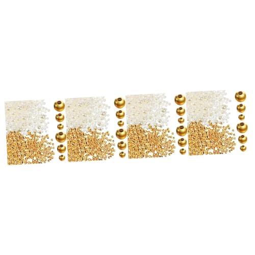 DOITOOL 4 Sätze Schmuckperlen Goldperlen Gemischte Perlen Für Diy Schmuckherstellung Für Armbänder Und Bastelprojekte 900 Stück * 4 DOITOOL 4 Sätze Schmuckperlen Goldperlen Gemischte Perlen Für Diy Schmuckherstellung Für Armbänder Und Bastelprojekte 900 Stück * 4 von DOITOOL