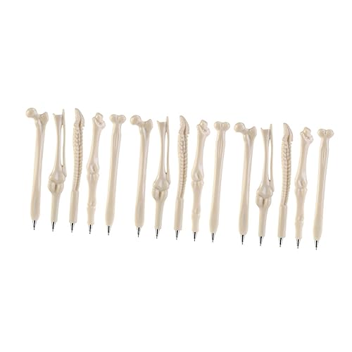 DOITOOL 4 Sätze Teiliges Kugelschreiber Schwarze Mine Halloween Kugelschreiber in Realistischer Knochenform Kreative Schreibstifte für Schüler Partydeko und Geschenkideen DOITOOL 4 Sätze Teiliges Kugelschreiber Schwarze Mine Halloween Kugelschreiber in Realistischer Knochenform Kreative Schreibstifte für Schüler Partydeko und Geschenkideen von DOITOOL