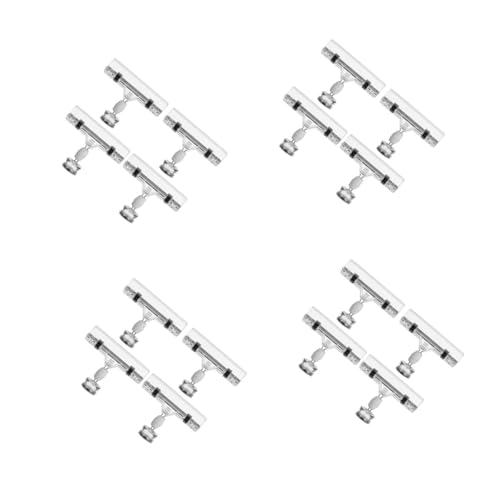 DOITOOL 4 Sätze Transparente Magnetclips Set Etikettenhalter Für Supermärkte Geschäfte Hochzeiten Und Ausstellungen Stabiler Stand Einfach Zu Bedienen Für Preisschilder Und 4 Stück * 4 von DOITOOL