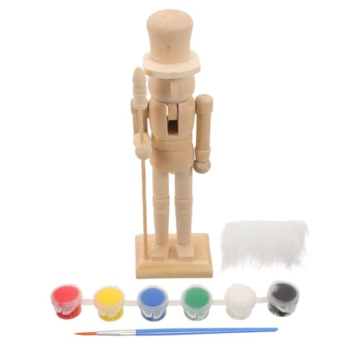 DOITOOL 4 Sätze Unlackierte Holzfigur DIY zum Bemalen Stabile Weihnachtsfigur mit Flachem Stand Kreative Bastelidee für Erwachsene und Dekorative Weihnachtsdeko für Zuhause und Büro DOITOOL 4 Sätze Unlackierte Holzfigur DIY zum Bemalen Stabile Weihnachtsfigur mit Flachem Stand Kreative Bastelidee für Erwachsene und Dekorative Weihnachtsdeko für Zuhause und Büro von DOITOOL