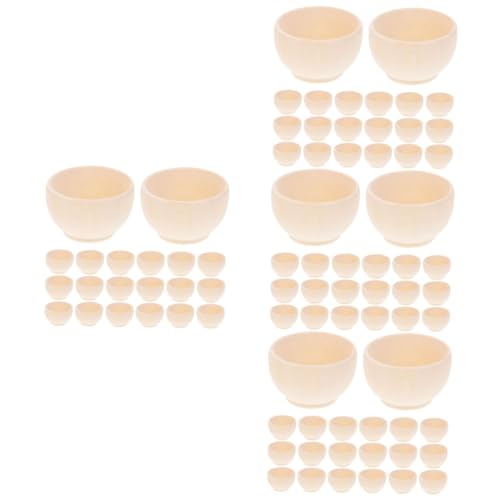 DOITOOL 4 Sätze Unlackierte Holzschalen Zum Basteln Diy Kleine Holzschalen Für Malprojekte Für Home Decor Und Für Besondere Anlässe 20 Stück * 4 DOITOOL 4 Sätze Unlackierte Holzschalen Zum Basteln Diy Kleine Holzschalen Für Malprojekte Für Home Decor Und Für Besondere Anlässe 20 Stück * 4 von DOITOOL