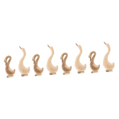 DOITOOL 4 Sätze Unvollendete Holz Gans Figuren Diy Holz Für Gestaltung Für Bastelprojekte Dekorieren Zu Hause 2 Stück * 4 DOITOOL 4 Sätze Unvollendete Holz Gans Figuren Diy Holz Für Gestaltung Für Bastelprojekte Dekorieren Zu Hause 2 Stück * 4 von DOITOOL