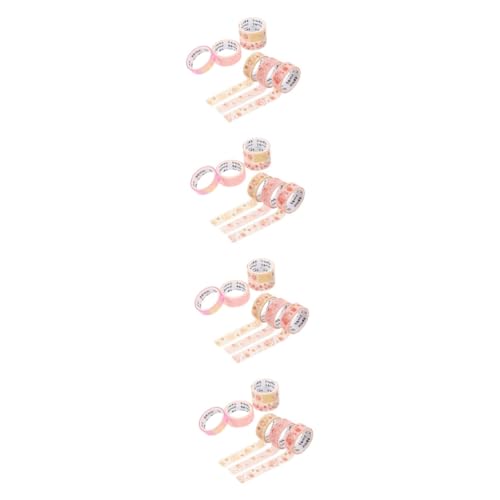 DOITOOL 4 Sätze Washi Tape Dekorative Klebebänder Für Diy Scrapbooking Und Handarbeiten Japanisches Papierband Mit Verschiedenen Designs Für Projekte 7 Rollen * 4 von DOITOOL