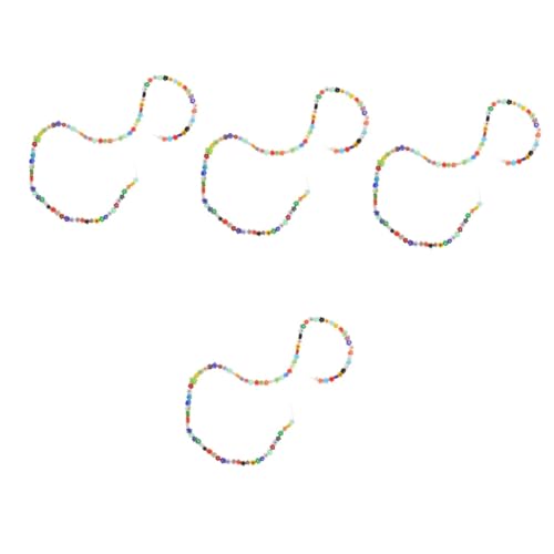 DOITOOL 4 Saiten Glasperlen Spacer Perlen Flach Kleine Lose Glasperlen für Schmuckherstellung DIY Basteln Armbänder Halsketten Zubehör Multifunktional Dekorativ DOITOOL 4 Saiten Glasperlen Spacer Perlen Flach Kleine Lose Glasperlen für Schmuckherstellung DIY Basteln Armbänder Halsketten Zubehör Multifunktional Dekorativ von DOITOOL