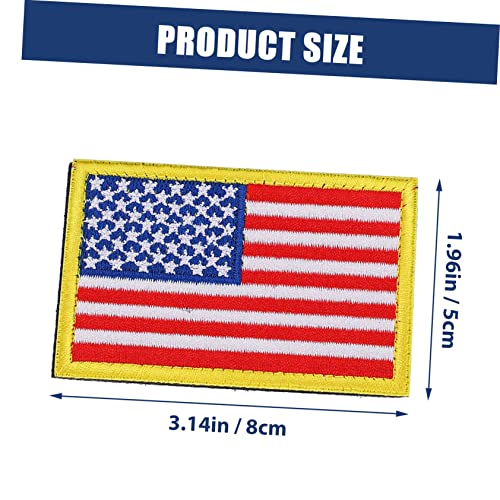 DOITOOL 4 Stck. Amerikanische Flagge Aufnäher Dekorative Taktische Armband Patches für Kleidung Rucksäcke und Taschen Langlebige Militärabzeichen Applikationen DOITOOL 4 Stck. Amerikanische Flagge Aufnäher Dekorative Taktische Armband Patches für Kleidung Rucksäcke und Taschen Langlebige Militärabzeichen Applikationen von DOITOOL