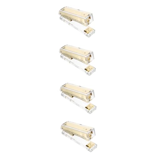 DOITOOL 4 Stück Acryl Heftgerät für Schreibtisch Multifunktionales Büro Heftgerät für Schule Zuhause oder Büro Leicht und Geschenkidee für Familie und Freunde DOITOOL 4 Stück Acryl Heftgerät für Schreibtisch Multifunktionales Büro Heftgerät für Schule Zuhause oder Büro Leicht und Geschenkidee für Familie und Freunde von DOITOOL