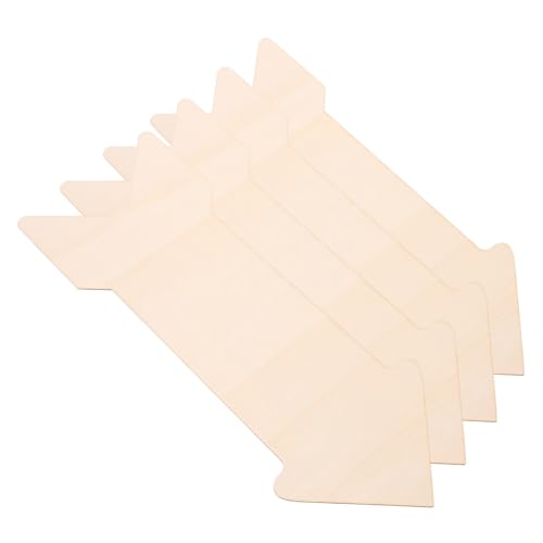 DOITOOL 4 Stück Blanko Schilder Zum Basteln Blanko Türschild Pfeile Schild Blanko Plakette Holz Beige DOITOOL 4 Stück Blanko Schilder Zum Basteln Blanko Türschild Pfeile Schild Blanko Plakette Holz Beige von DOITOOL