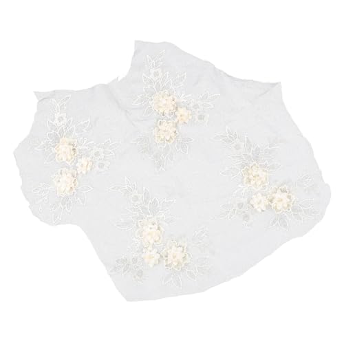 DOITOOL 4 Stück Blumenapplikationen zum Aufbügeln Hochwertige Stickerei Patches für Hochzeitskleider Kleidung Taschen Diy Bastelprojekte Champagnerfarbene Zufällig Geschnittene Designs DOITOOL 4 Stück Blumenapplikationen zum Aufbügeln Hochwertige Stickerei Patches für Hochzeitskleider Kleidung Taschen Diy Bastelprojekte Champagnerfarbene Zufällig Geschnittene Designs von DOITOOL