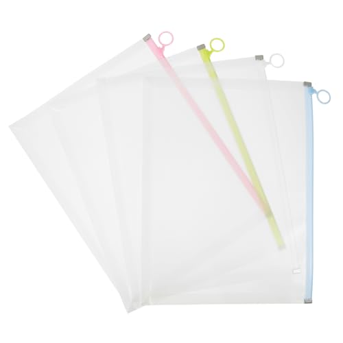DOITOOL 4 Stück Briefpapierbeutel Umschlagmappen Taschen dokumentieren Ordner mit Zinken groß briefumschläge A4 Aktentasche Dokumentenumschläge pp-Dateiordner klare Beutel DOITOOL 4 Stück Briefpapierbeutel Umschlagmappen Taschen dokumentieren Ordner mit Zinken groß briefumschläge A4 Aktentasche Dokumentenumschläge pp-Dateiordner klare Beutel von DOITOOL