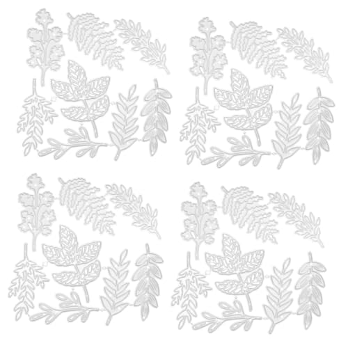 DOITOOL 4 Stück Carbon Steel Schneideform Design Metall Stanzform für Scrapbooking Fotoalben DIY Karten Basteln Langlebig Robust Glatt Poliert Sicher DOITOOL 4 Stück Carbon Steel Schneideform Design Metall Stanzform für Scrapbooking Fotoalben DIY Karten Basteln Langlebig Robust Glatt Poliert Sicher von DOITOOL
