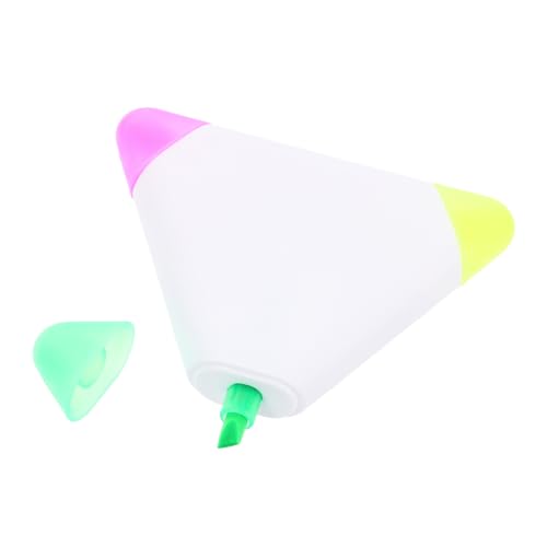 DOITOOL 4 Stück Dreieckiger Fluoreszierender Marker für Notizen Schulbedarf für Hervorheben Wichtiger Informationen Dokumenten und Büchern für Erwachsene DOITOOL 4 Stück Dreieckiger Fluoreszierender Marker für Notizen Schulbedarf für Hervorheben Wichtiger Informationen Dokumenten und Büchern für Erwachsene von DOITOOL