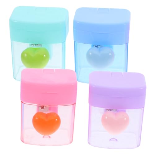 DOITOOL 4 Stück Einzellochstiftmesser Manueller Bleistiftspitzer Tragbarer Bleistiftspitzer Neuheit Bleistiftspitzer Schulbedarf Mini -bleistiftschärfer Taschenbleistiftspitzer Plastik DOITOOL 4 Stück Einzellochstiftmesser Manueller Bleistiftspitzer Tragbarer Bleistiftspitzer Neuheit Bleistiftspitzer Schulbedarf Mini -bleistiftschärfer Taschenbleistiftspitzer Plastik von DOITOOL