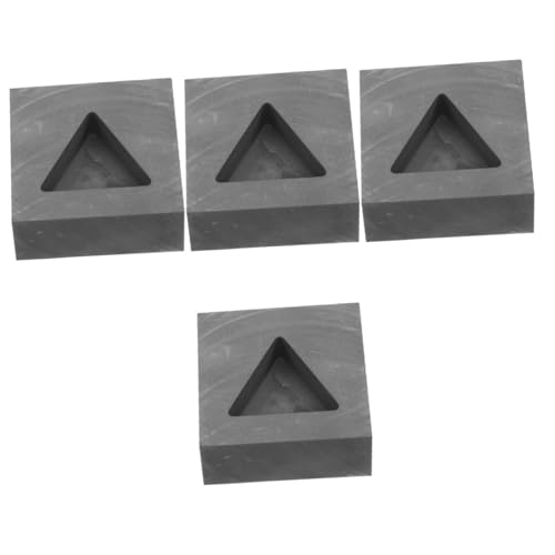 DOITOOL 4 Stück Graphit Barrenform für Metallguss Wiederverwendbare Gießform für Gold und Silber Temperaturbeständig für Schmuckherstellung und Schmelzarbeiten Praktische Form für Präzises DOITOOL 4 Stück Graphit Barrenform für Metallguss Wiederverwendbare Gießform für Gold und Silber Temperaturbeständig für Schmuckherstellung und Schmelzarbeiten Praktische Form für Präzises von DOITOOL
