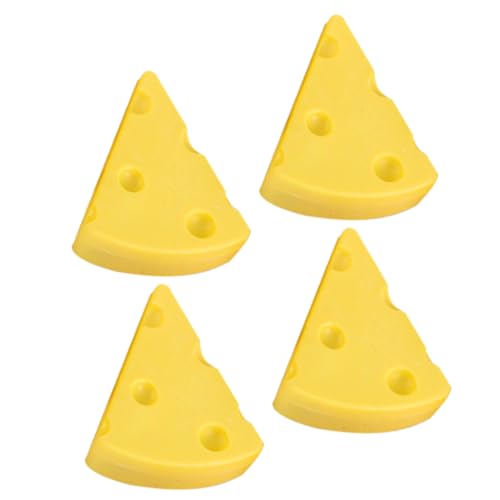 DOITOOL 4 Stück Käse Radiergummis Lustige Käseform Radierer für Schule Halloween Dekorationen Partygeschenke Robustes Geruchloses Material für Erwachsene DOITOOL 4 Stück Käse Radiergummis Lustige Käseform Radierer für Schule Halloween Dekorationen Partygeschenke Robustes Geruchloses Material für Erwachsene von DOITOOL